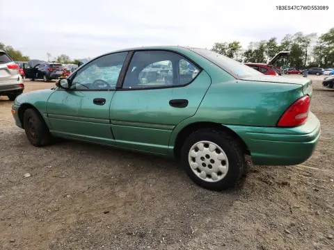 1998 Dodge Neon Highline VIN 1B3ES47C7WD553089 фото 2