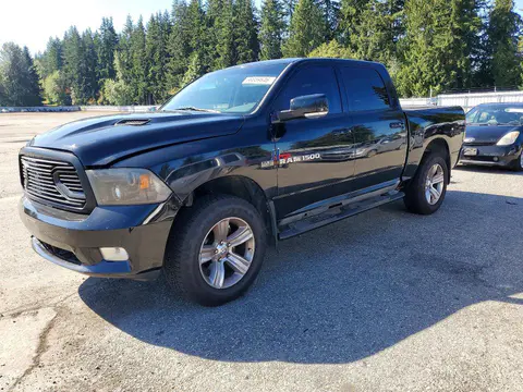 1C6RD7MT2CS338329 — 2012 Dodge RAM 1500, Передняя часть (Front End), фото до ремонта