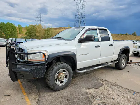 1D7KS28C46J148898 — 2006 Dodge RAM 2500, Ходовая часть (Undercarriage), фото до ремонта