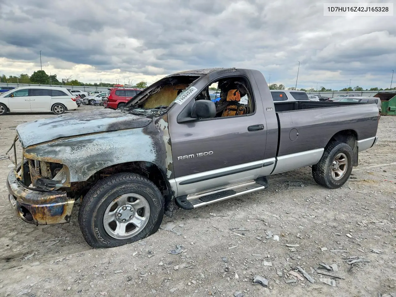 2002 Dodge Ram 1500 VIN 1D7HU16Z42J165328 фото 1