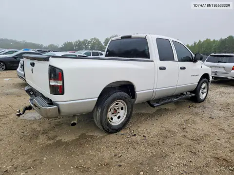 2006 Dodge Ram VIN 1D7HA18N16S633339 фото 3