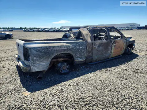 2007 Dodge Ram 2500 VIN 3D7KS29CX7G729579 фото 3
