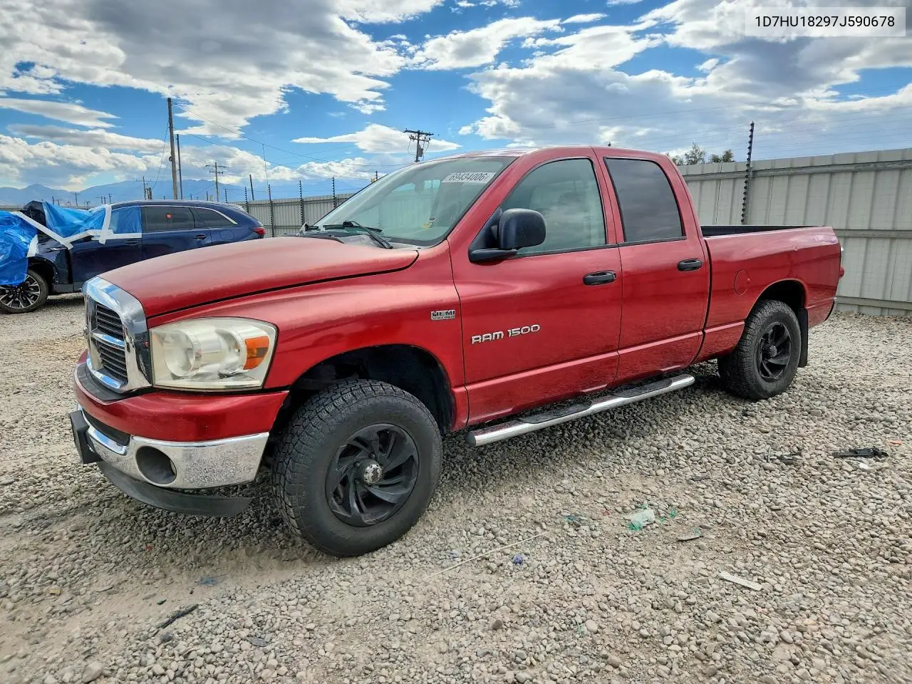 1D7HU18297J590678 Dodge RAM 2007 — повреждение Сторона, фото до ремонта