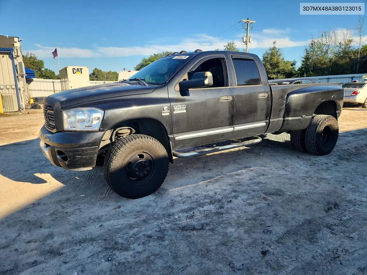 2008 Dodge Ram 3500 St VIN 3D7MX48A38G123015 фото 1