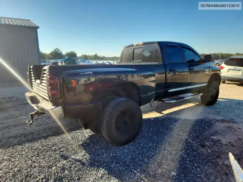 2008 Dodge Ram 3500 St VIN 3D7MX48A38G123015 фото 3