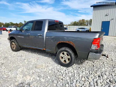 2011 Dodge Ram 1500 VIN 1D7RV1GP0BS673465 фото 2