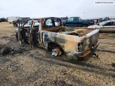 1C6RD7HT3CS133760 — 2012 Dodge RAM, фото 2 с аукциона Copart 22.10.2026, Пожар