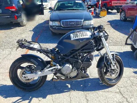 ZDM1RA2K36B077333 — 2006 Ducati Monster, Сторона, фото до ремонта