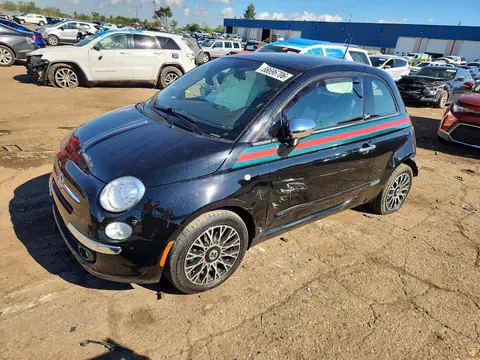 3C3CFFCR1CT287420 — 2012 Fiat 500, Задняя часть (Rear End), фото до ремонта