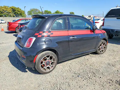 3C3CFFBR5FT508247 — 2015 Fiat 500, фото 3 с аукциона Copart 29.09.2026, Передняя часть