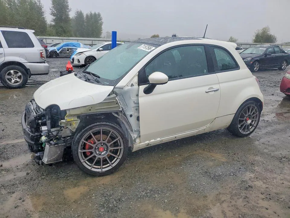2017 Fiat 500 VIN 3C3CFFFH6HT661854 фото 1