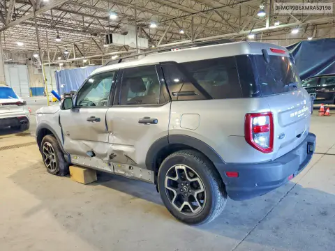 2021 Ford Bronco Sport Big Bend VIN 3FMCR9B6XMRA53198 фото 2