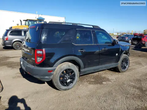 2021 Ford Bronco Sport Big Bend VIN 3FMCR9B68MRA55905 фото 3