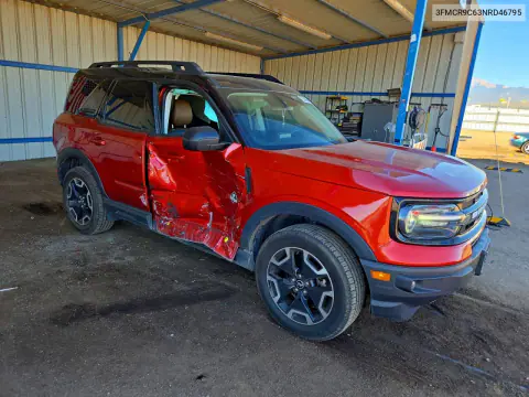 2022 Ford Bronco Sport Outer Banks VIN 3FMCR9C63NRD46795 фото 4