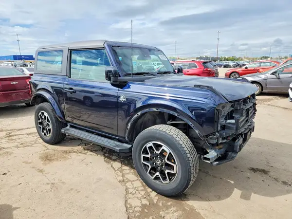 1FMDE5AH8MLA61259 — 2021 Ford Bronco, фото 4 с аукциона Copart 06.10.2026, Передняя часть