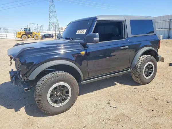 1FMDE5CP2MLA69474 — 2021 Ford Bronco, Передняя часть (Front End), фото до ремонта