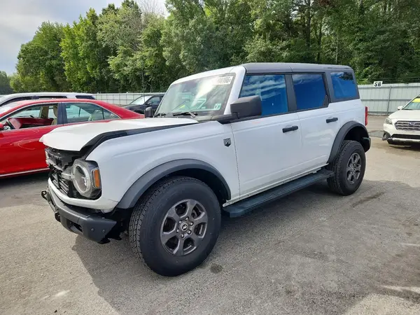 1FMDE5BH7NLB55164 — 2022 Ford Bronco, Передняя часть (Front End), фото до ремонта
