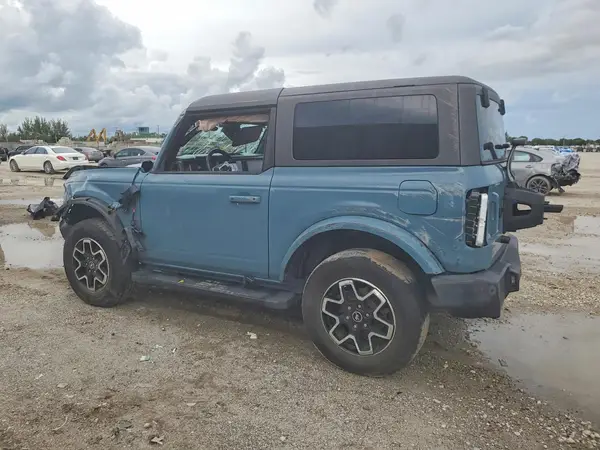 1FMDE5AP2NLB62256 — 2022 Ford Bronco, фото 2 с аукциона Copart, Опрокидывание