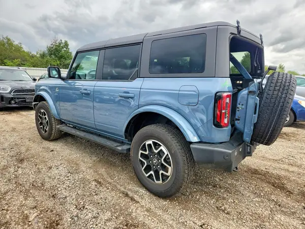1FMDE8BHXRLB36163 — 2024 Ford Bronco, фото 2 с аукциона Copart, Задняя часть