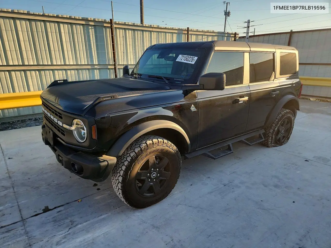 2024 Ford Bronco Black Diamond VIN 1FMEE1BP7RLB19596 фото 1