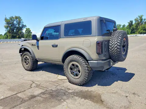 1FMDE6AHXSLB68994 — 2025 Ford Bronco, фото 2 с аукциона Copart 14.10.2026, Передняя часть