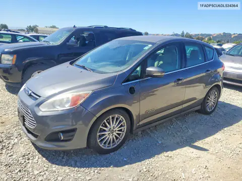 1FADP5CU6DL534364 — 2013 Ford C-MAX, Сторона, фото до ремонта