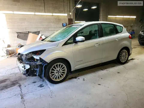 1FADP5BU0DL551520 — 2013 Ford C-MAX, Передняя часть, фото до ремонта