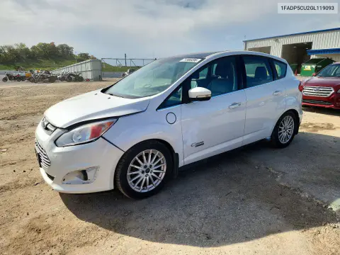 1FADP5CU2GL119093 — 2016 Ford C-MAX, Передняя часть, фото до ремонта