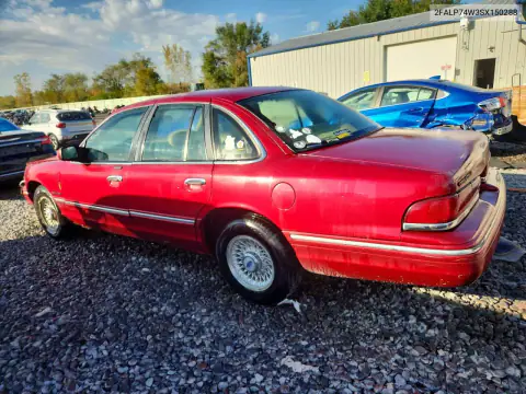 2FALP74W3SX150288 — 1995 Ford Crown Victoria, фото 2 с аукциона Copart, Передняя часть