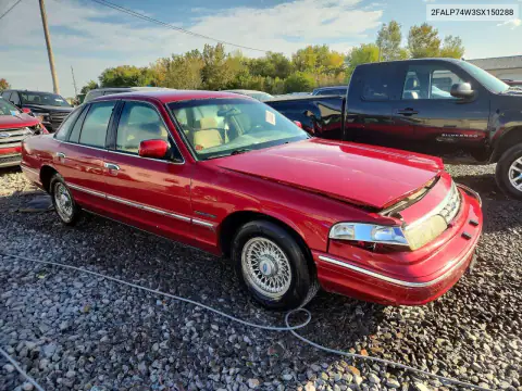 2FALP74W3SX150288 — 1995 Ford Crown Victoria, фото 4 с аукциона Copart, Передняя часть