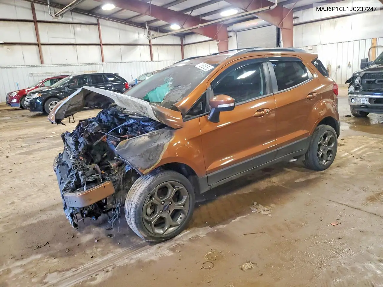 2018 Ford Ecosport Ses VIN MAJ6P1CL1JC237247 фото 1
