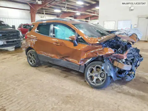 2018 Ford Ecosport Ses VIN MAJ6P1CL1JC237247 фото 4