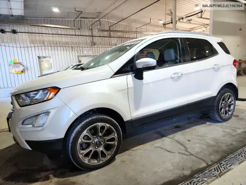 MAJ6P1WL2JC196364 — 2018 Ford Ecosport, Задняя часть, фото до ремонта