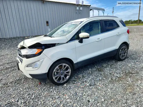 MAJ3S2KE6KC306249 — 2019 Ford Ecosport, Передняя часть, фото до ремонта