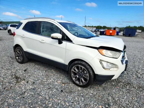 2019 Ford Ecosport Titanium VIN MAJ3S2KE6KC306249 фото 4