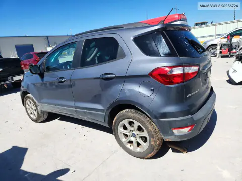 2019 Ford Ecosport Se VIN MAJ6S3GL8KC256724 фото 2