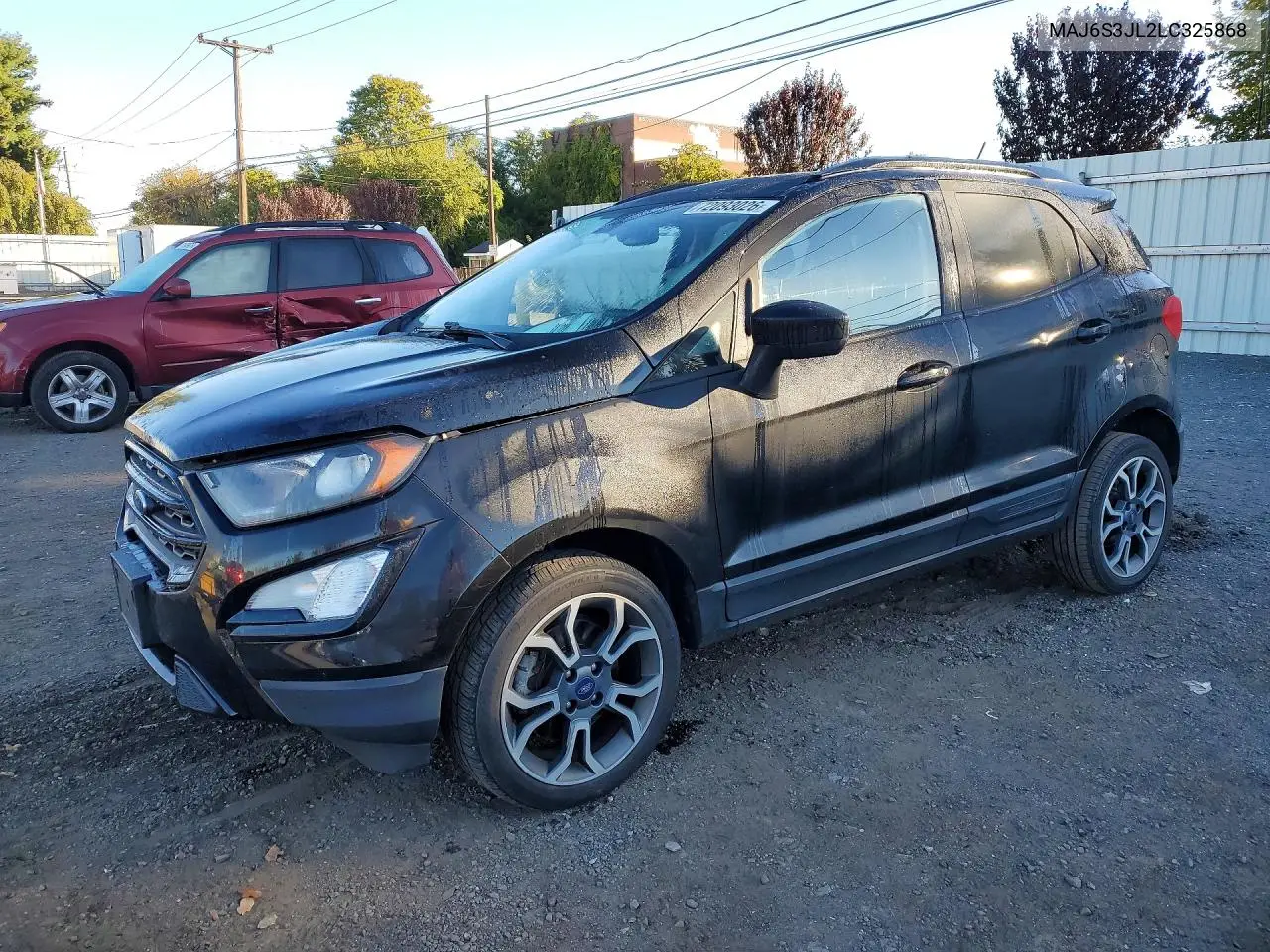MAJ6S3JL2LC325868 Ford Ecosport 2020 — повреждение Передняя часть, фото до ремонта