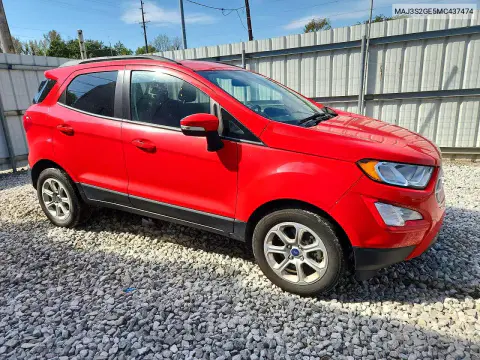2021 Ford Ecosport Se VIN MAJ3S2GE5MC437474 фото 4