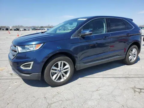 2FMPK4J94HBB26378 — 2017 Ford EDGE SEL, Град (Hail), фото до ремонта