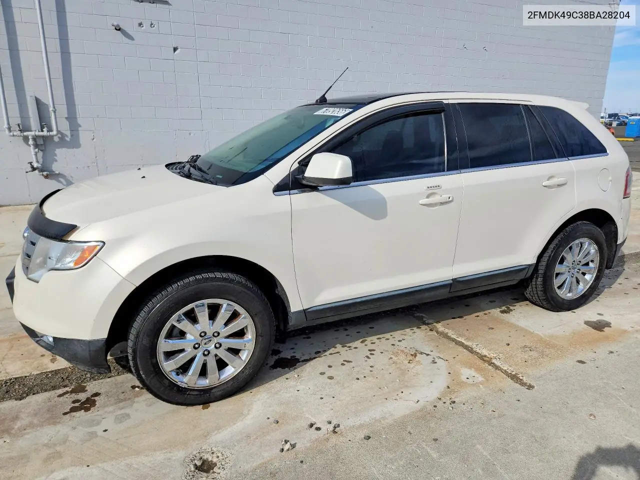 2008 Ford Edge Limited VIN 2FMDK49C38BA28204 фото 1