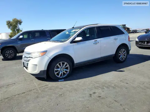 2FMDK3JC1BBB38987 — 2011 Ford EDGE, Сторона, фото до ремонта