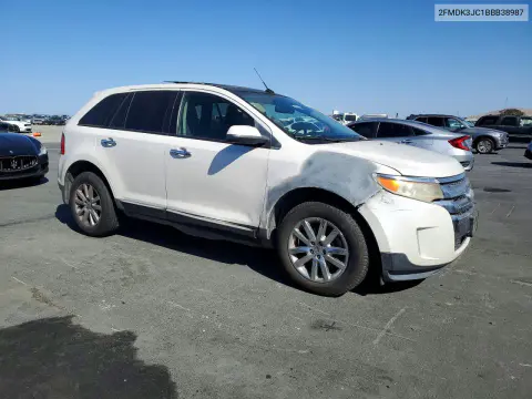 2011 Ford Edge Sel VIN 2FMDK3JC1BBB38987 фото 4