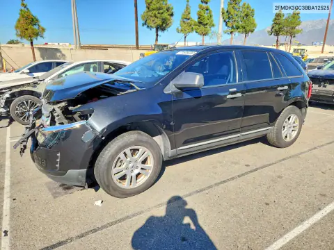 2FMDK3GC3BBA12525 — 2011 Ford EDGE, Передняя часть, фото до ремонта