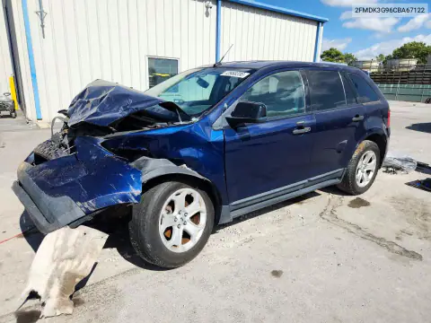 2FMDK3G96CBA67122 — 2012 Ford EDGE, Передняя часть, фото до ремонта