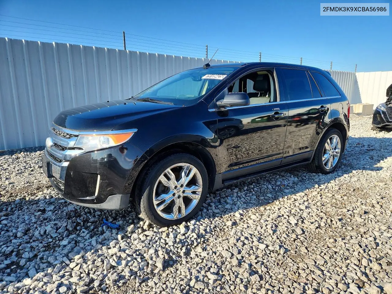 2FMDK3K9XCBA56986 Ford EDGE 2012 — повреждение Естественный износ, фото до ремонта