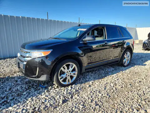 2FMDK3K9XCBA56986 — 2012 Ford EDGE, Естественный износ, фото до ремонта
