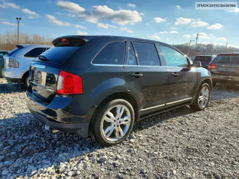 2FMDK3K9XCBA56986 — 2012 Ford EDGE, фото 3 с аукциона Copart 20.10.2026, Естественный износ