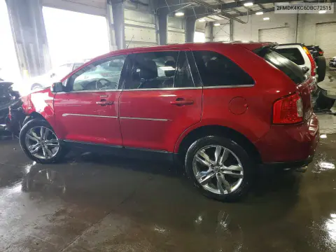 2013 Ford Edge Limited VIN 2FMDK4KC6DBC72515 фото 2