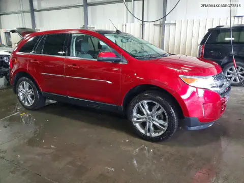 2013 Ford Edge Limited VIN 2FMDK4KC6DBC72515 фото 4
