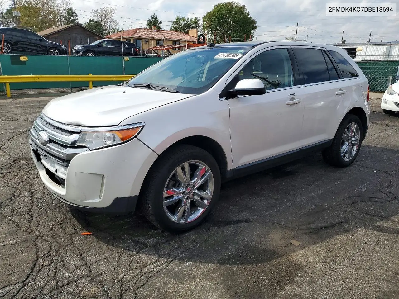 2013 Ford Edge Limited VIN 2FMDK4KC7DBE18694 фото 1
